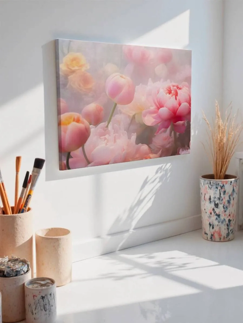Картина на стену 40 X 50 Пионы