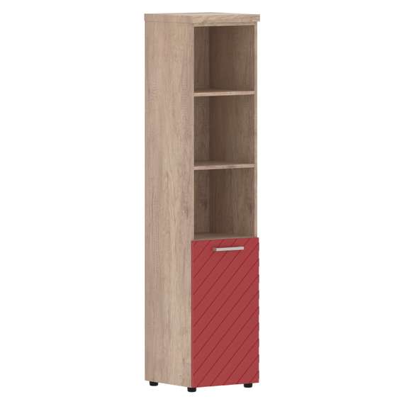 Шкаф колонка с малой дверью и топом TLHC 42.5(L)  432х450х1968 TORR LUX