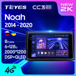 Teyes CC3 2K 9"для Toyota Noah 2014-2020