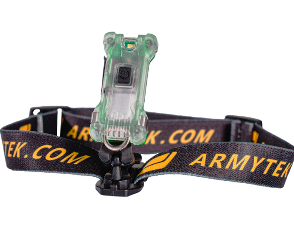 Armytek Zippy Extended Set Green / 160 лм / 60°:110° / налобное крепление / магнит / IP67 / Li-Pol