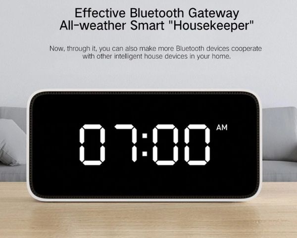 Умный будильник Xiaomi Xiao AI Smart Alarm Clock (White)
