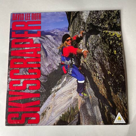 Винтажная виниловая пластинка LP David Lee Roth Skyscraper (Германия 1988)