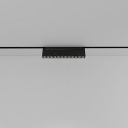 Магнитный трековый светильник ЭРА TRM20-4-22-12W3K-B для системы NOVA 48V 12Вт 3000К направленный свет черный