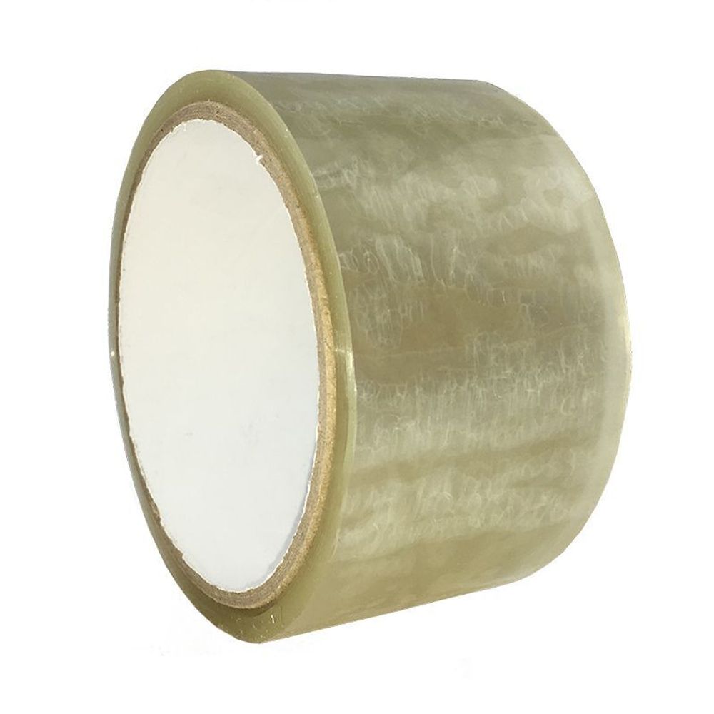 Лента клейкая упаковочная прозрачная / 50мкм / 48мм*30м