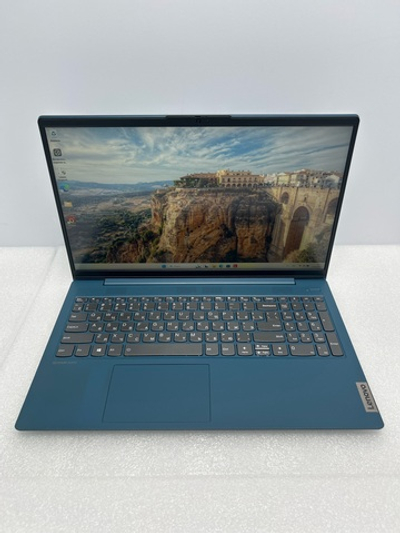 Ноутбук Lenovo 5-15IIL05 (81YK001FRK) 15.6"/Intel Core i3-1005G1/RAM 8GB/SSD 256GB/Intel UHD Graphics/IPS/1920x1080/DOS/Подсветка кл-ры: LED/Синий. Состояние: Уценка/дефект корпуса/ царапины на матрице