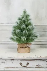 Искусственная сосна Скарлетт с инеем 60 см., Леска, ЕлкиТорг (96060)