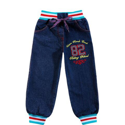 Брюки для мальчика 128 р-р синий (Bonito)