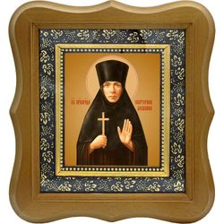 Екатерина Декалина, преподобномученица послушница. Икона на холсте.