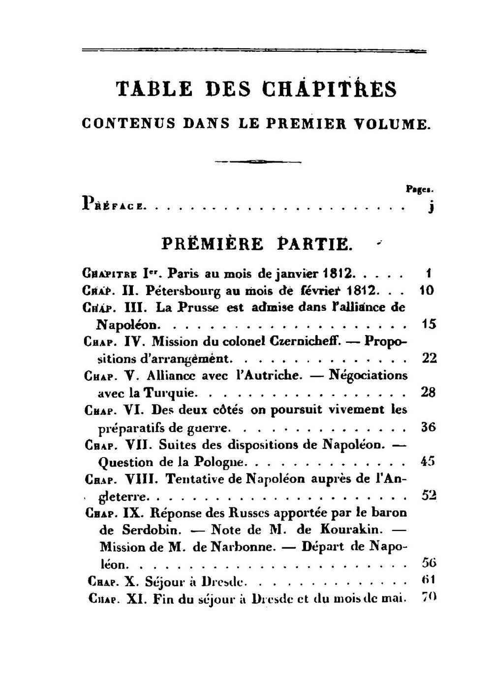 Manuscrit de mil huit cent douze, contenant le précis des événemens de cette année, pour servir à l'histoire de l'empereur Napoléon. Tome 1 | A.J. Fain