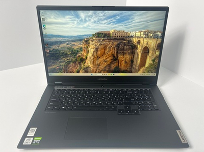 Ноутбук Lenovo Legion 5-17IMH05H (81Y800A6RK) 17,3"/Intel Core i7 10750H/RAM 16GB/SSD 512GB/GeForce RTX 2060/1920x1080/IPS/DOS/Подсветка кл-ры LED/Черный. Состояние: C1