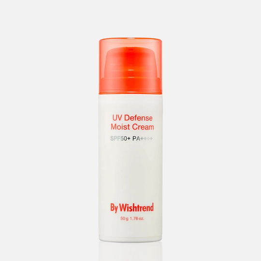 Увлажняющий солнцезащитный крем с пантенолом By Wishtrend UV Defense Moist Cream SPF 50+ PA++++