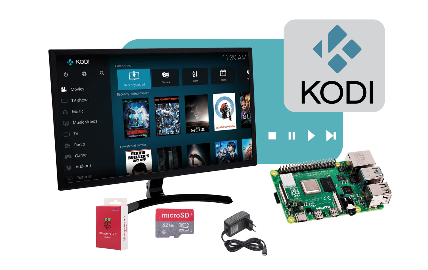 Шаг за шагом: превращаем Raspberry Pi в универсальный медиацентр с Kodi