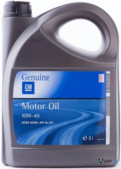 OPEL 1942045 GM Semi Synthetic 10w40  Масло моторное п/синтетическое  4 л