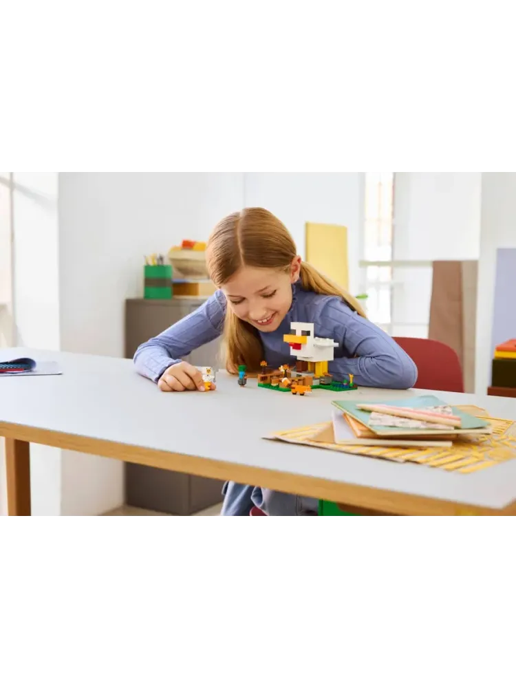 Конструктор Minecraft 21585 Птицефабрика