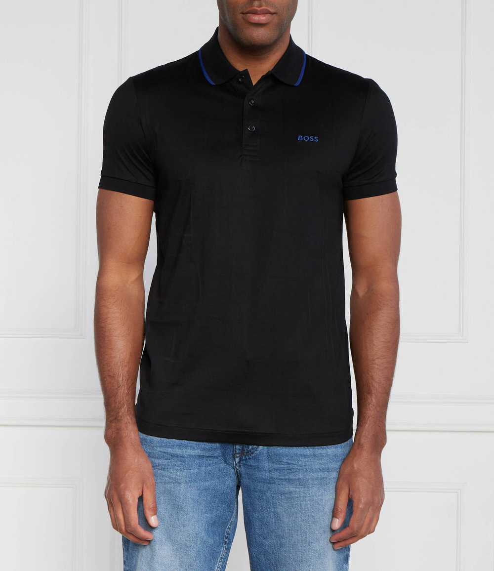 Поло Paddy 3 BOSS GREEN - черный(50494309)