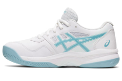 детские Кроссовки теннисные Asics Gel-Game 8 GS - white/smoke blue