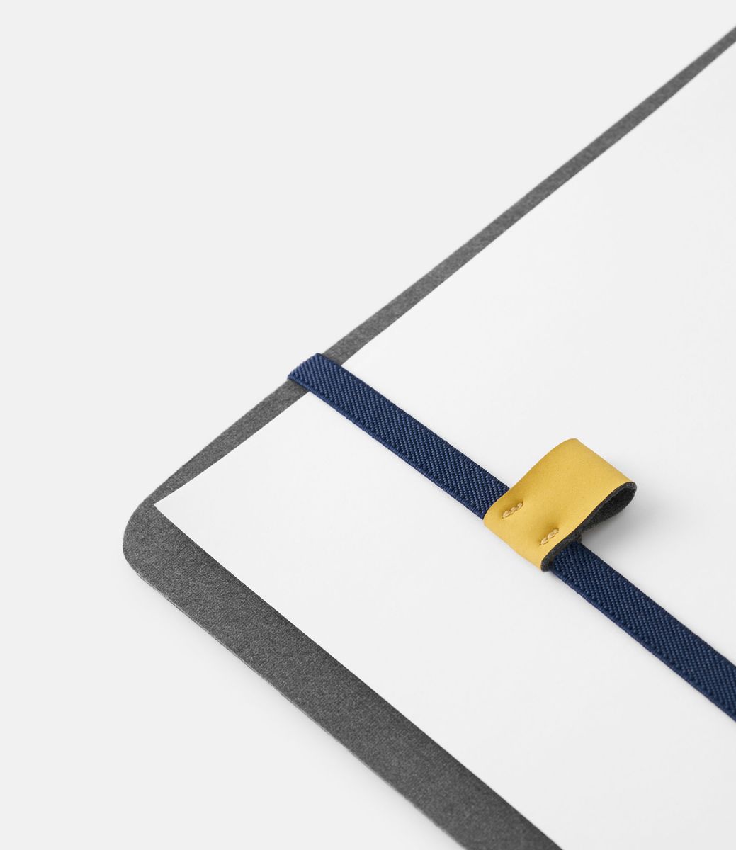 Antou Nota Portfolio Mustard Yellow — модульная папка-портфолио