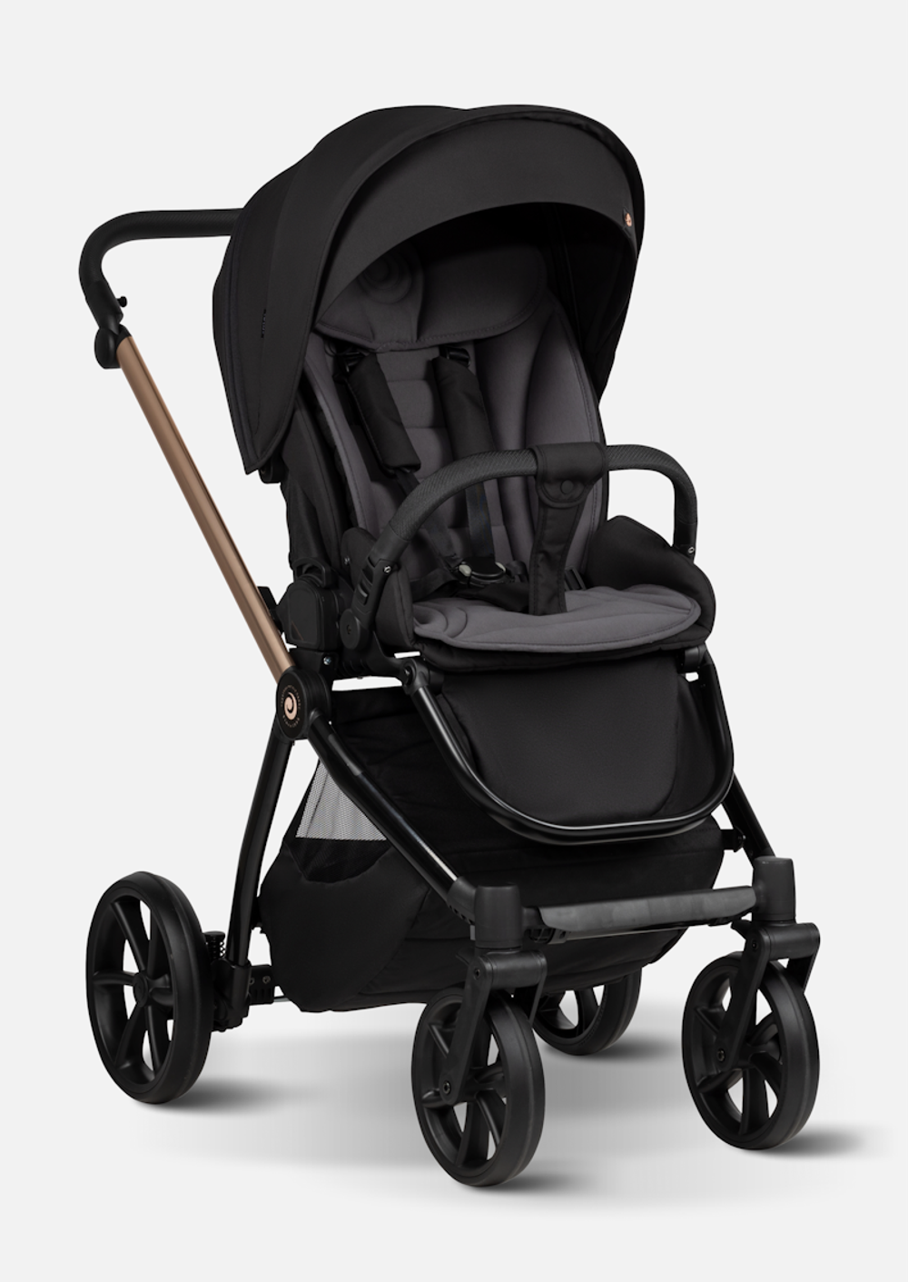 Tutis Коляска 2 в 1 MIO 3+ Essential Rose Gold