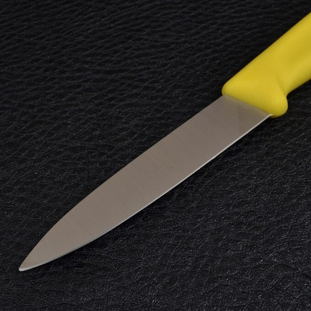 Нож для очистки овощей, лезвие 10 см, желтый, Victorinox