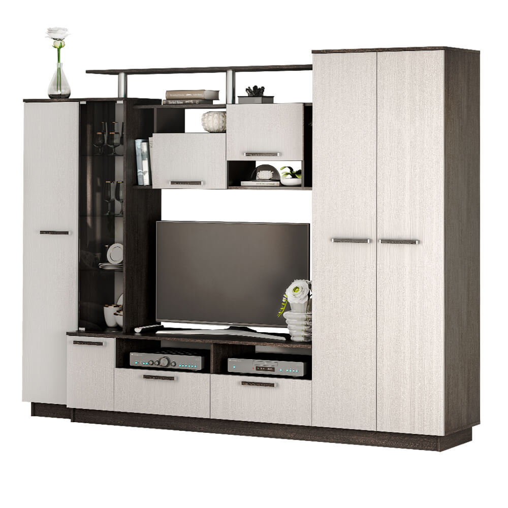 Стенка в гостиную Вега