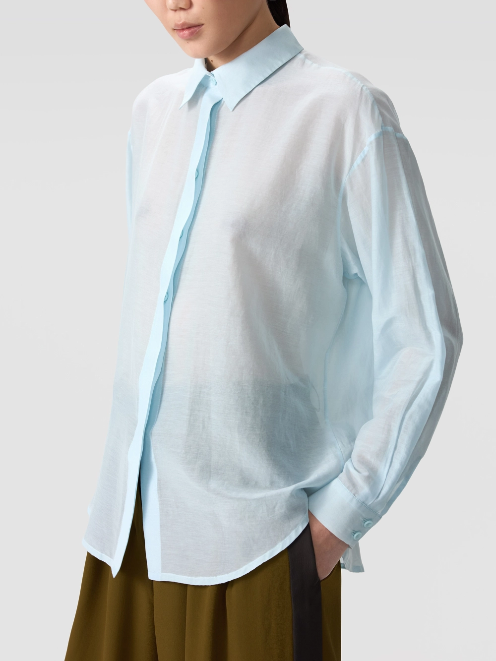 Рубашка прямого кроя OLA OLA