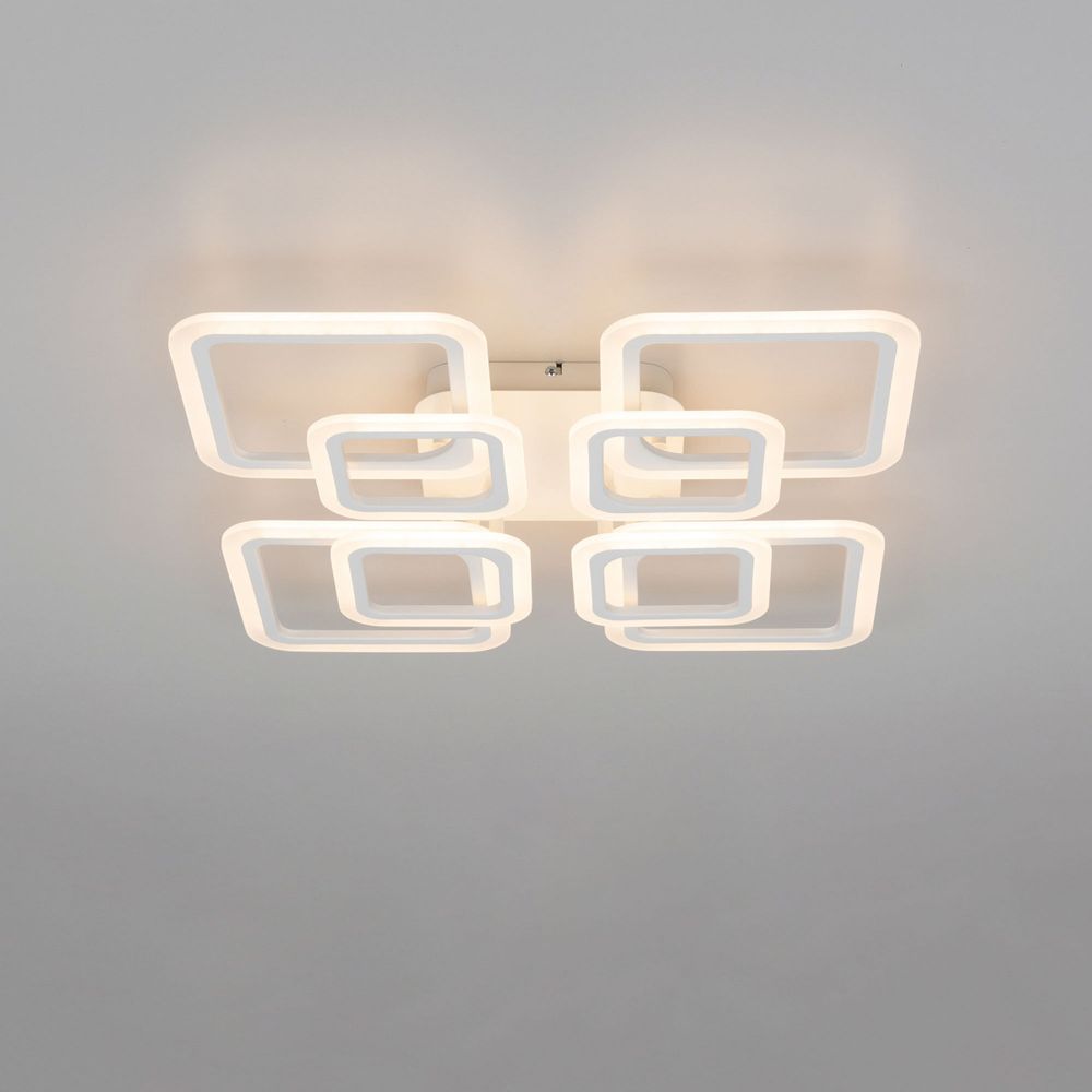 Citilux Марсель CL232180R LED Люстра с пультом Белая