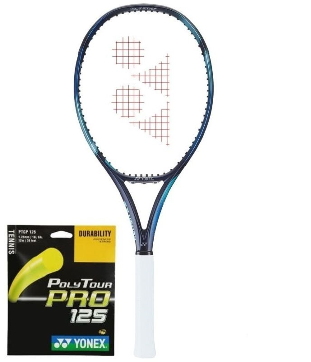 Теннисная ракетка Yonex New EZONE 98L (285g) + Струны + Натяжка