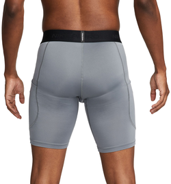 Термобелье Nike Pro Dri-Fit Fitness Long Shorts - smoke grey/black - Gray