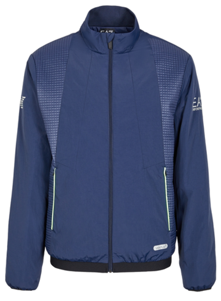 Мужская теннисная куртка EA7 Man Woven Bomber Jacket - небесный