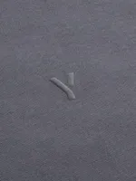 Лонгслив Яндекс Garment Dyed графитовый