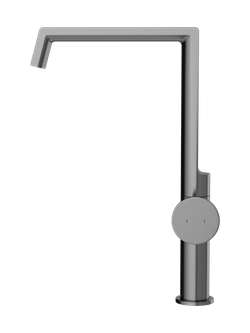 Смеситель для кухни Domaci Римини D568342GB вороненая сталь