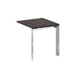 Onix Direct Lux Брифинг-приставка П-обр. м/к M-O.MP-BR-7 Дуб Мали/Нержавеющая Сталь/Хром 780*720*750