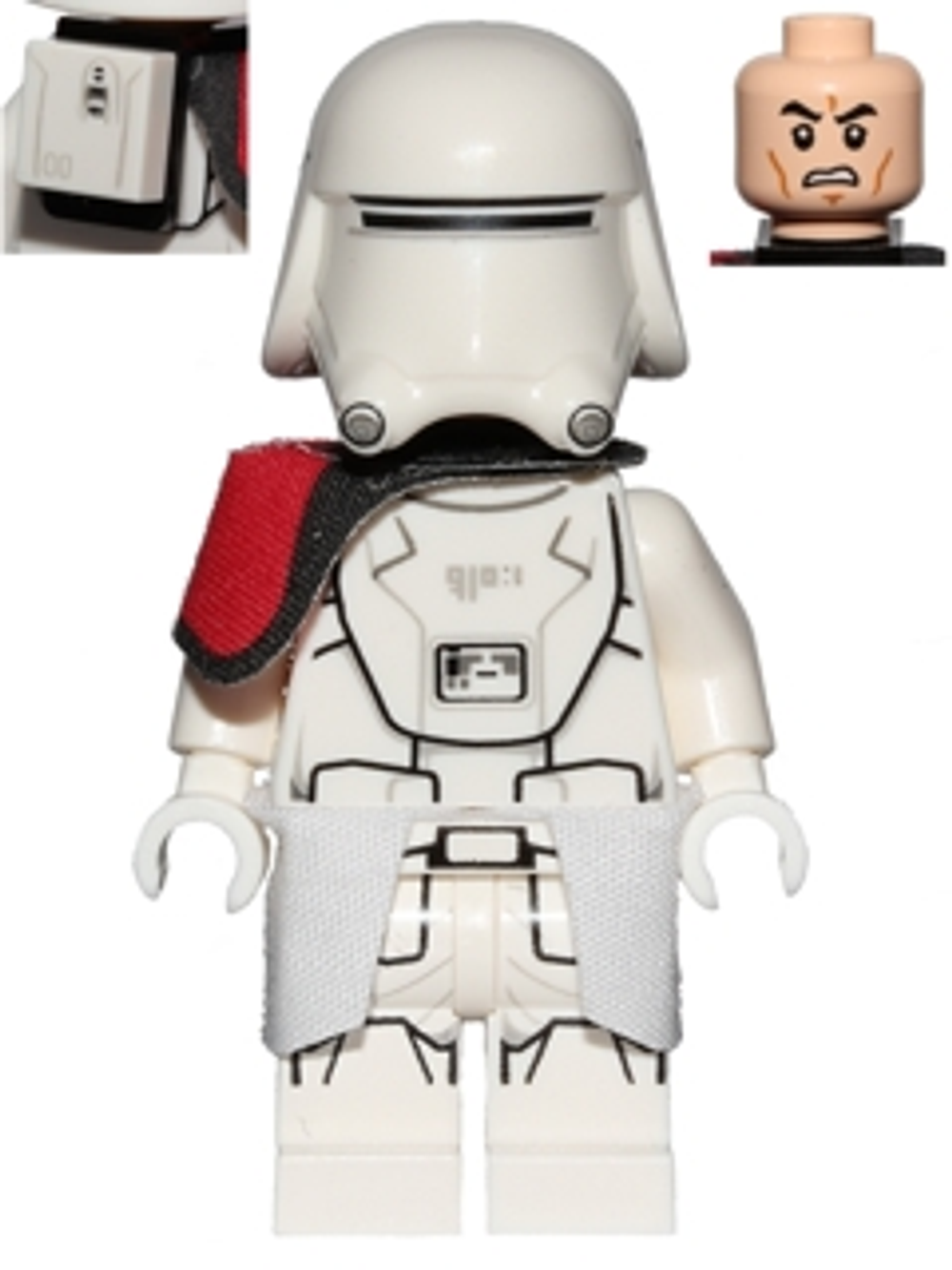 Минифигурка LEGO sw0656 Снежный штурмовик-офицер Первого Ордена