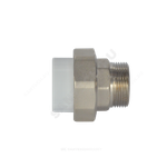 Муфта PP-R комбинированная разъемная белая Дн 32х1" НР усиленная VALFEX 10156025У