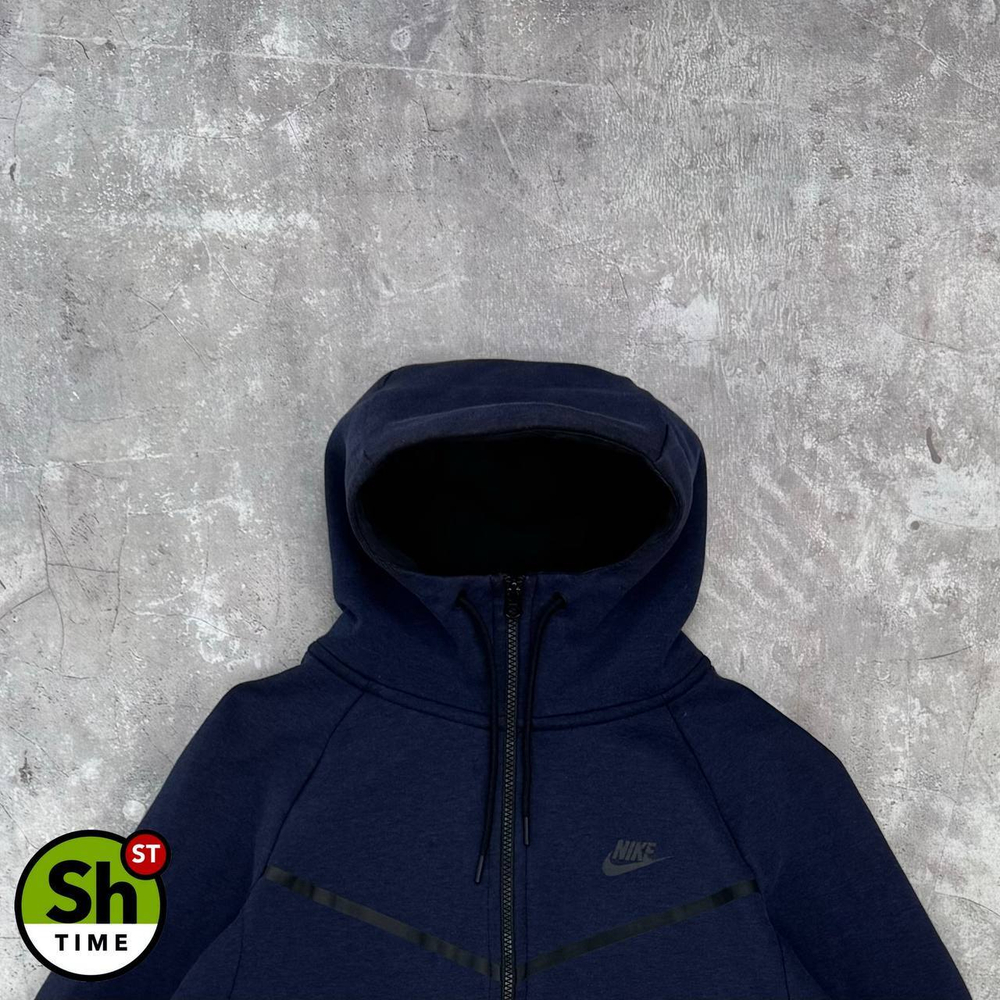 Кофта Nike TechFleece Blue Hoodie