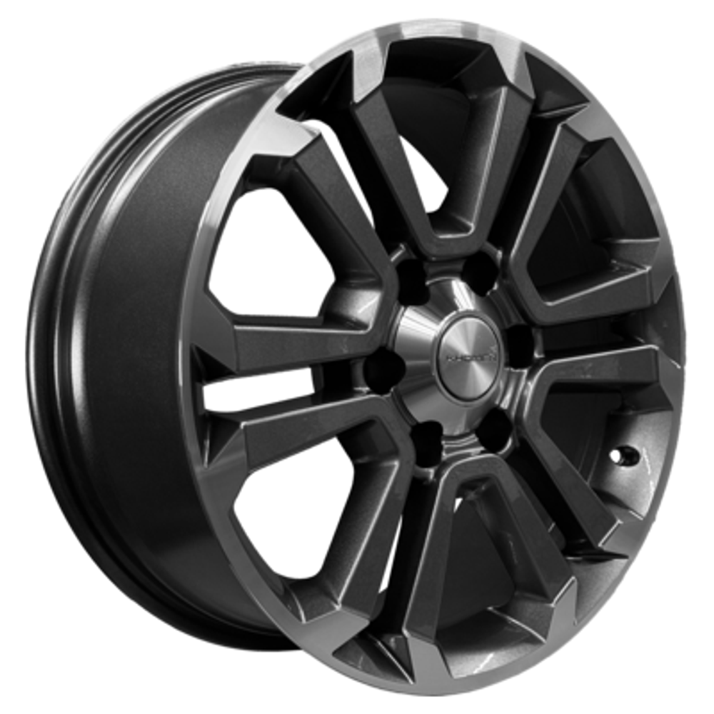 7,5x18/6x139,7 ET30 D106,1 KHW1817 (Fortuner/Hilux) Gray-FP Khomen Wheels