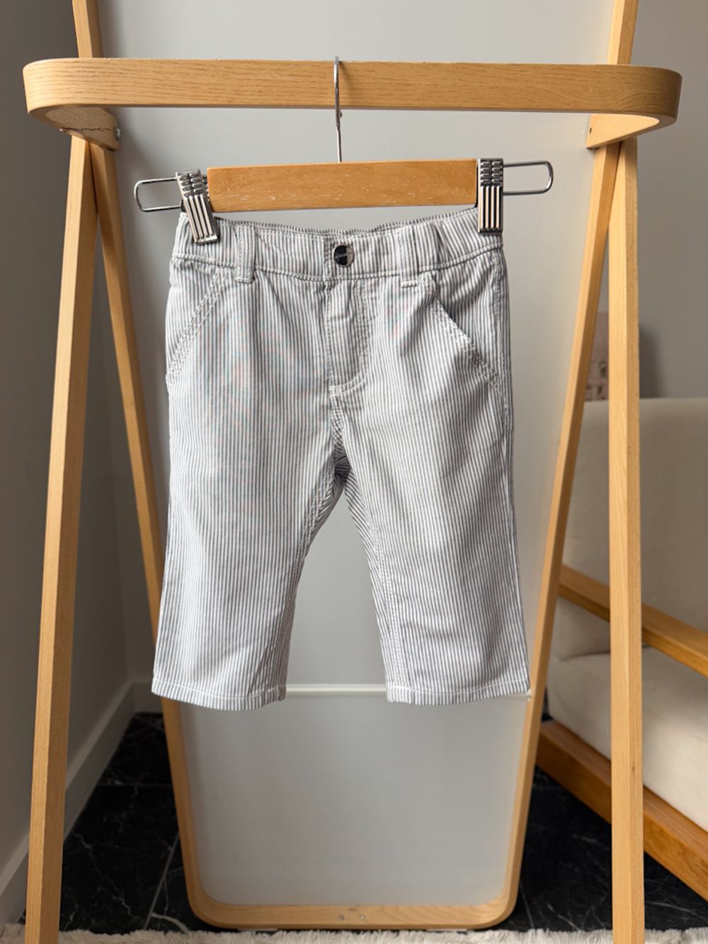 Новые хлопковые брюки Jacadi, 68