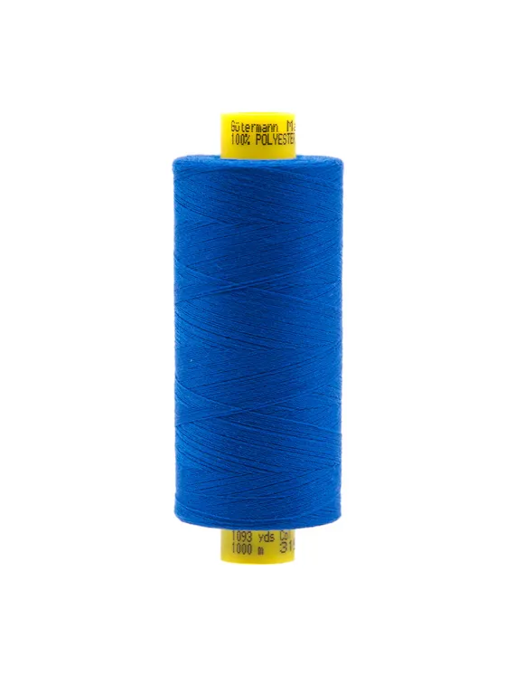Нитки Guetermann MARA 150/1000 м, василек/ультрамарин