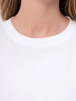 Футболка оверсайз свободная с принтом на спине