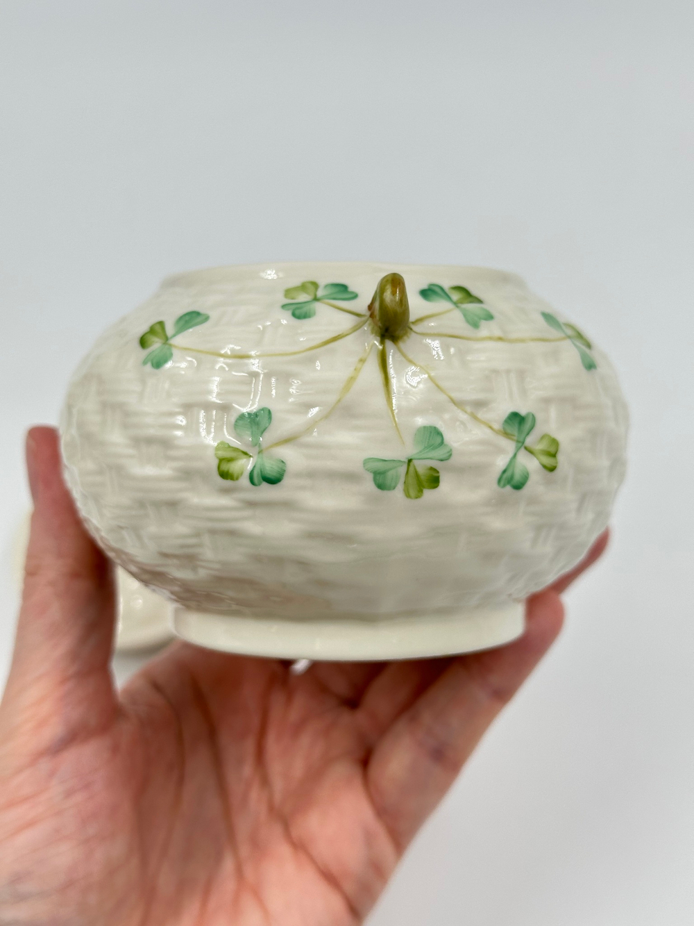 Сахарница Belleek, Shamrock