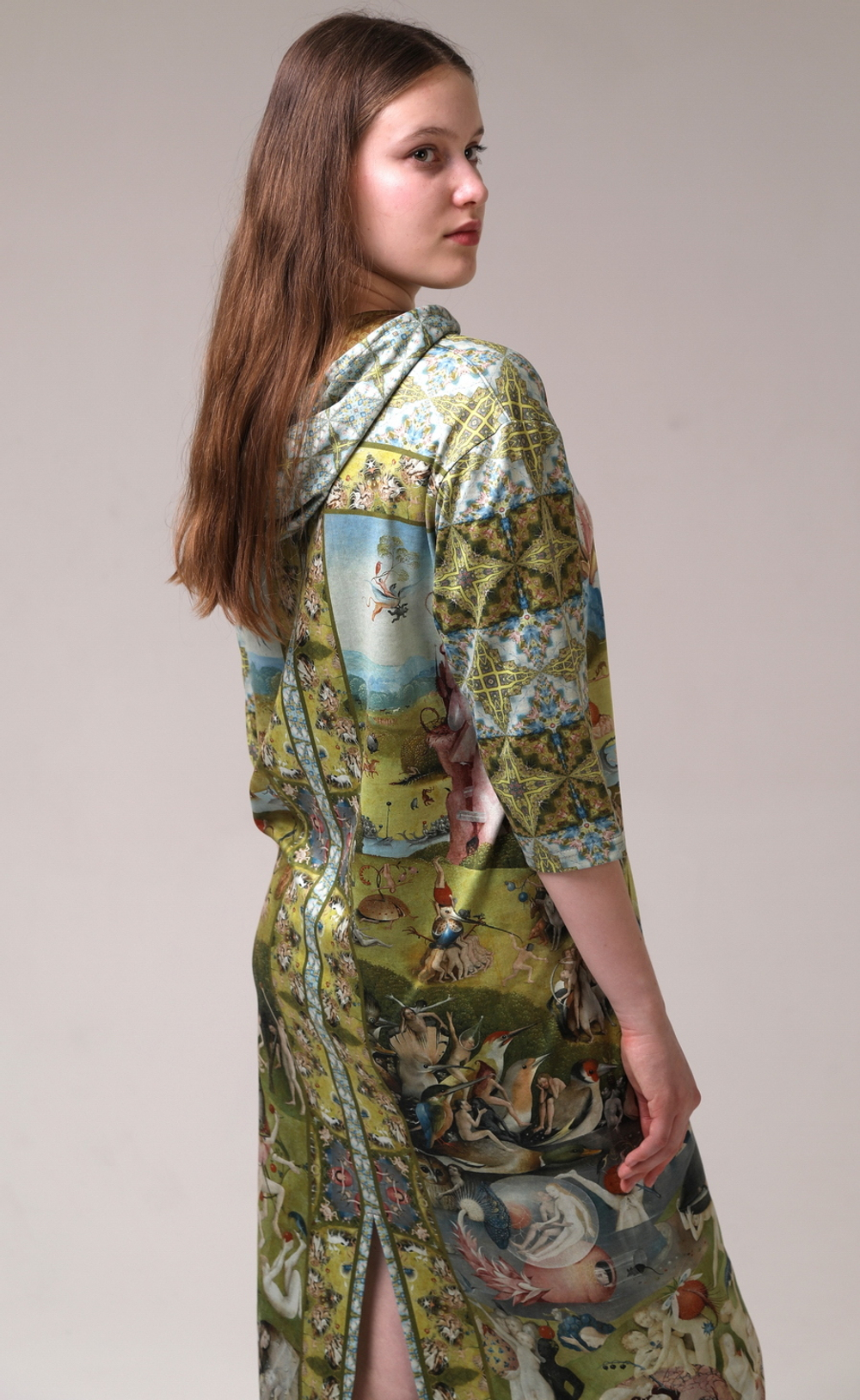 Платье "Сад земных наслаждений", по мотивам триптиха Иеронима Босха