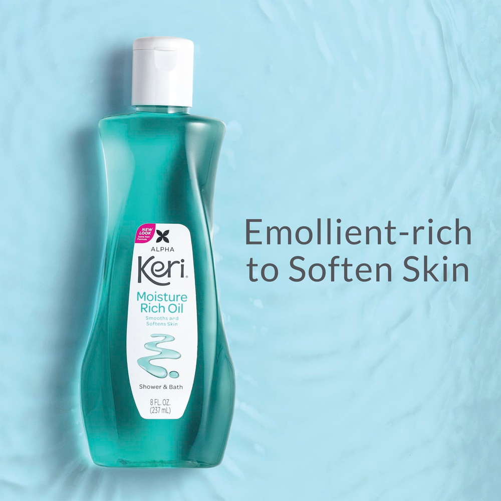 Keri, Увлажняющее масло для душа и ванны, 237 мл (8 жидк. унц.)