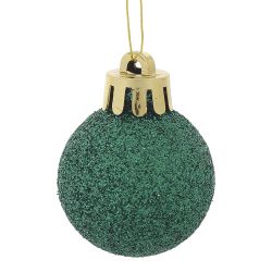 GAEM Набор из 25шт, Украшение новогоднее Шар "Нефритовый амулет", D 3 см, L8 W8 H14 см