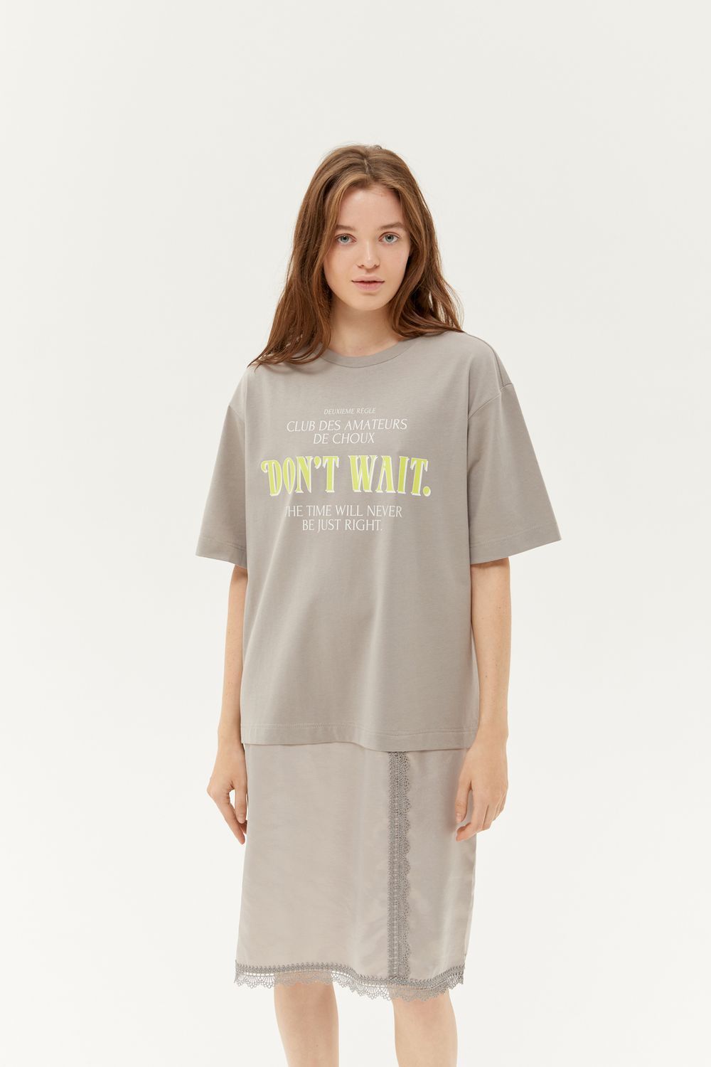 Платье с кружевом (Dark fantasy), серое