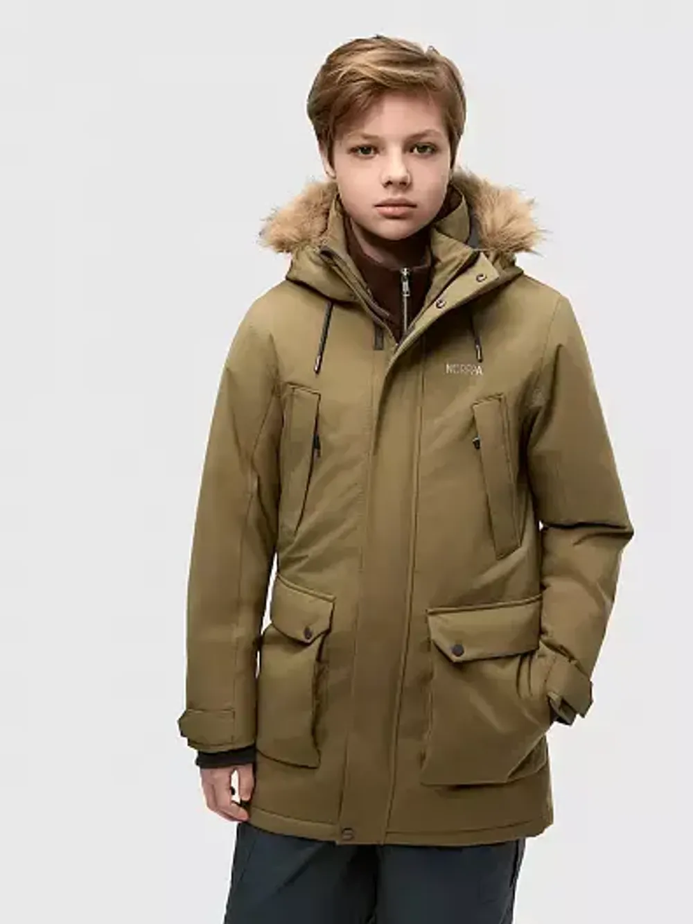 Парка подростковая ANAVGAJ NORPPA пихта