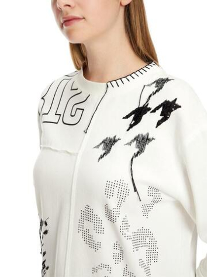 Marc Cain Свитшот расшитый бисером