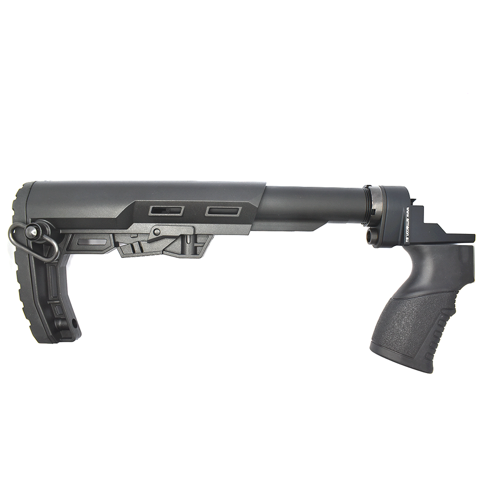 Комплект: Телескопический приклад на АКМ/АК74, Alpha без подщечника, K.Arma