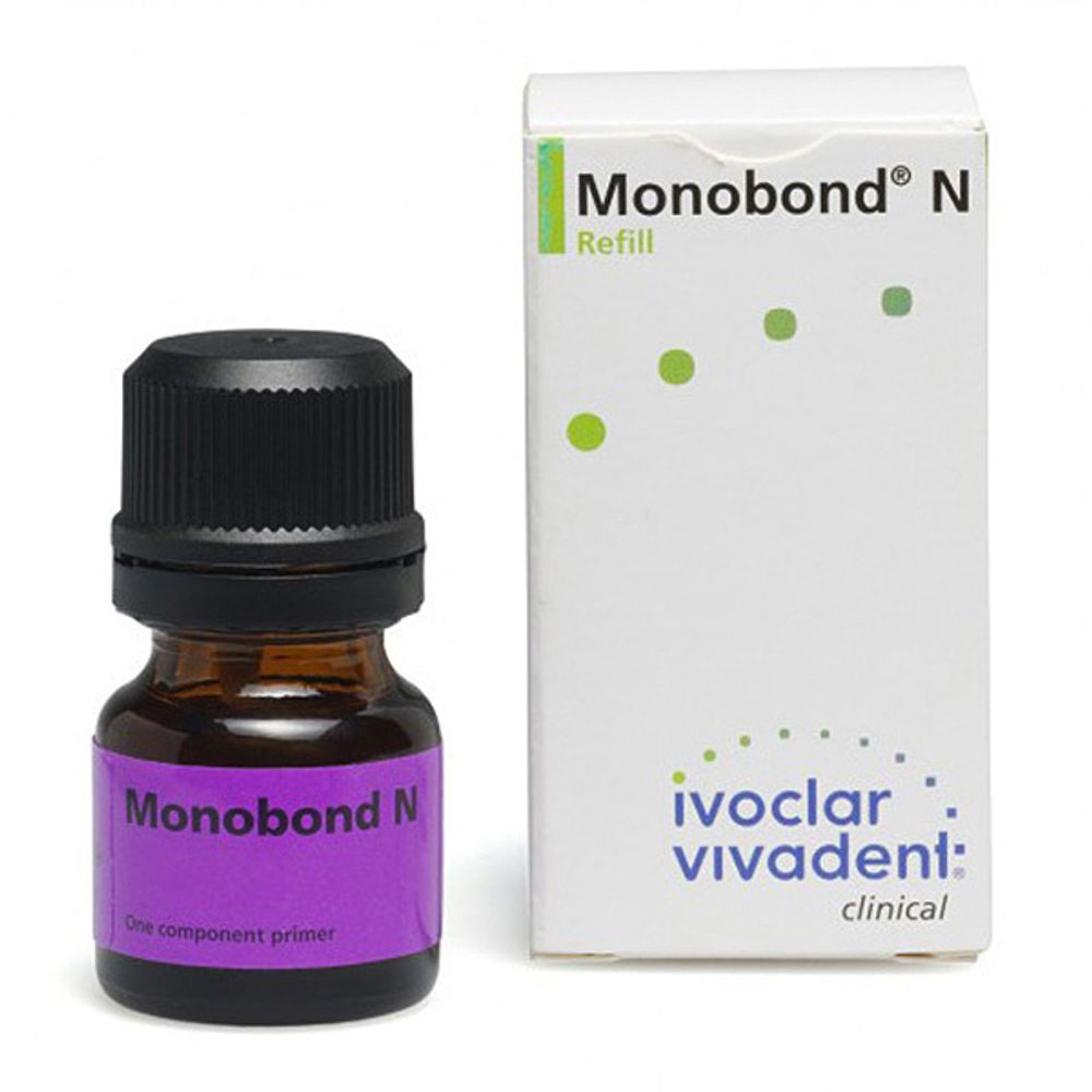 Monobond N - универсальный однокомпонентный бондинговый агент для непрямых реставрационных материалов.