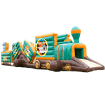 Коммерческий надувной батут "Тоннель мишкина радость"