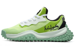 MIHARA YASUHIRO/MIHARA Yasuhiro x FILA fabric synthetic leather round head lace-up shock absorption, non-slip, wear-resistant, breathable, low-cut life casual shoes men's green